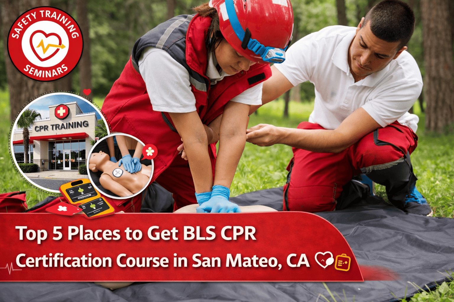 Top 5 Places to Find BLS CPR Certification Course in San Mateo